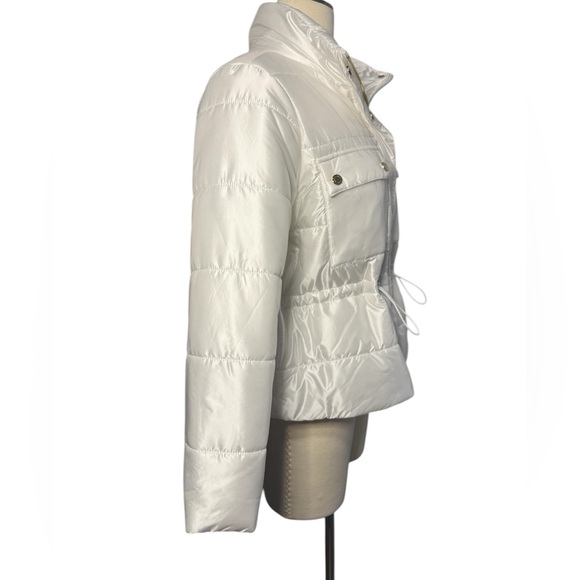 Marc New York Andrew Marc Women's Puffer Jacket Bright White - Size PM MSRP $109 - Picture 2 of 10